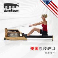 WaterRower沃特罗伦水阻划船机家用划船器A1Studio工作室单轨私教必备 整机美国原装进口纸牌屋同品牌