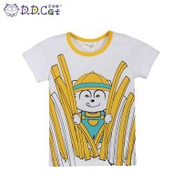 叮当猫童装 男童2016韩版夏装短袖针织衫中小童儿童纯棉休闲T恤衫 AES...