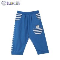 叮当猫童装 男童2015时尚夏装纯棉针织裤中小童儿童休闲七分裤子 AES5420