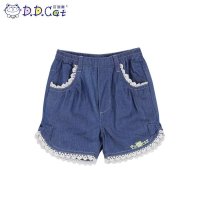 叮当猫童装 女童2015时尚夏季纯棉短裤中小童儿童中腰休闲短裤子 AES5222