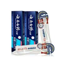 云南白药牙膏朗健牙膏清爽薄荷180g*2 美白牙齿 牙黄牙渍烟渍