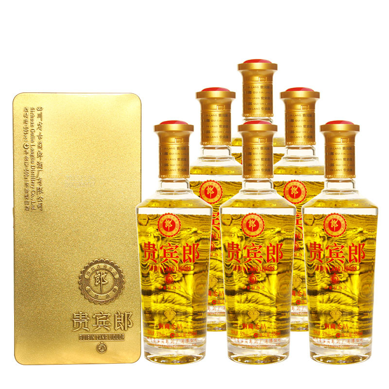 50度郎酒贵宾郎洞藏金钻浓香型500mlx6