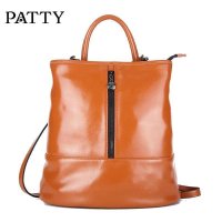芭迪2014潮流新品女包 时尚牛皮手提包 休闲双肩包 水桶包女