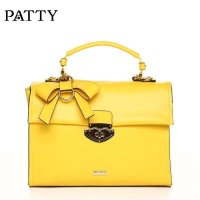 芭迪新款 欧美潮流牛皮品牌女包 手提女士包包 潮