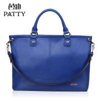芭迪2014新款油蜡皮手提包 潮流时尚牛皮女包 单肩手提女士包