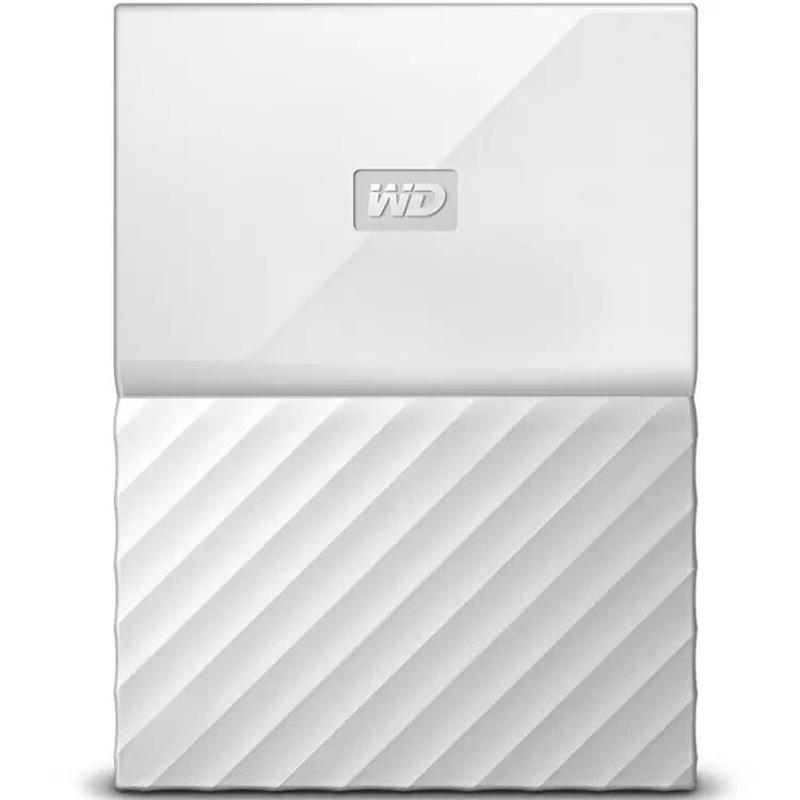 西部数据（WD）My Passport 4TB 2.5英寸 闪耀白 移动硬盘 WDBYFT0040BWT-CESN