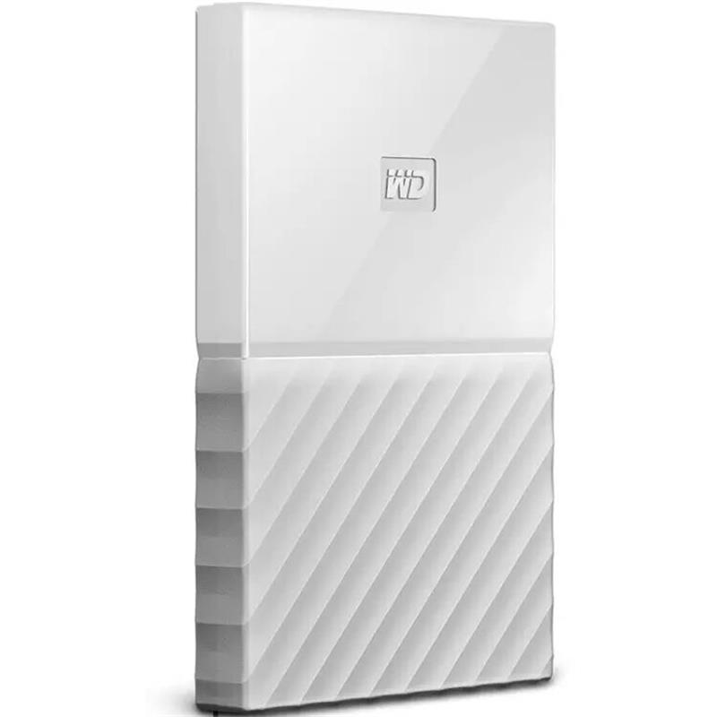 西部数据（WD）My Passport 4TB 2.5英寸 闪耀白 移动硬盘 WDBYFT0040BWT-CESN