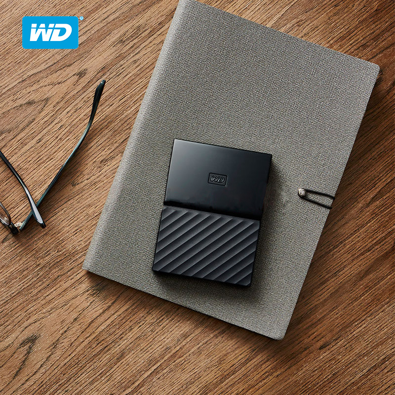 西部数据(WD)New My Passport 1TB 2.5英寸 黑色 移动硬盘WDBYNN0010BBK-CESN