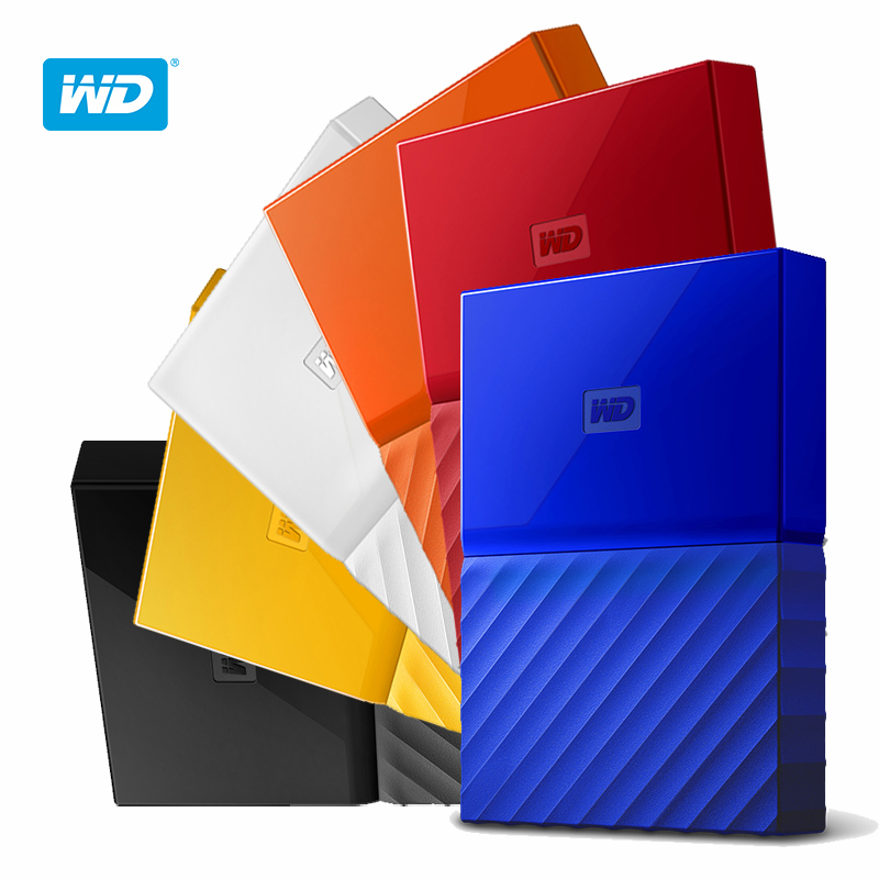 西部数据（WD）My Passport 4TB 2.5英寸 经典黑 移动硬盘 WDBYFT0040BBK-CESN