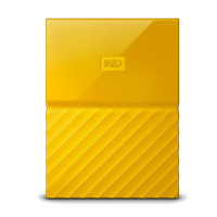 西部数据（WD）New My Passport 2TB 2.5英寸清新黄 移动硬盘 WDBYFT0020BYL-CESN