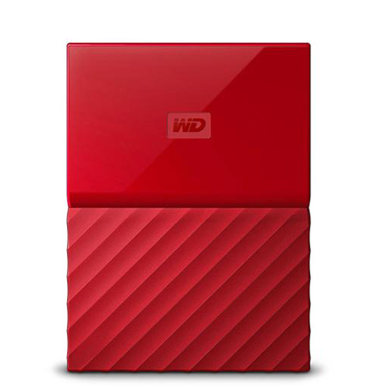 西部数据（WD）New My Passport 2TB 2.5英寸中国红 移动硬盘 WDBYNN0020BRD-CESN