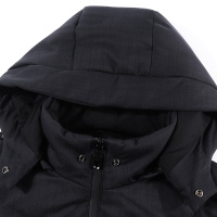 七匹狼羽绒服男士冬季新款保暖羽绒服短款立领可拆卸帽羽绒外套