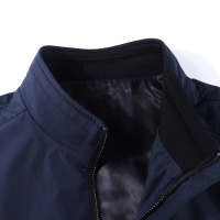 七匹狼夹克中青年外套夹克男jacket正装茄克【薄棉】
