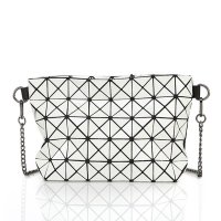 VERONICA·WANG 时尚菱格拼接链条单肩斜挎包.VW004