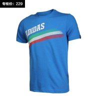 adidas阿迪达斯 2014夏季新款男子短袖T恤 D89129 D89128