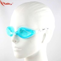 Rally RE-421游泳镜高清平光泳镜防水防雾大框舒适型游泳眼镜男女四色分