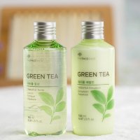 The Face Shop菲诗小铺绿茶幼叶爽肤水+乳液套装 150ml