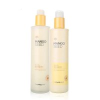 菲诗小铺(THE FACE SHOP) 芒果籽保湿水145ml+乳125ml 两件套装
