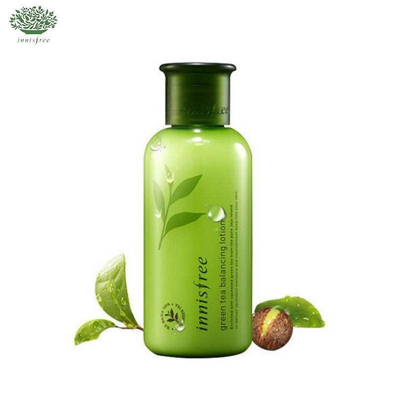 Innisfree/悦诗风吟 绿茶保湿平衡乳+柔肤水 套装 200ml+160ml （新款）