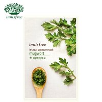 innisfree悦诗风吟 自然精粹真萃鲜润面膜贴 艾草--控油修复 改善气色（单片）