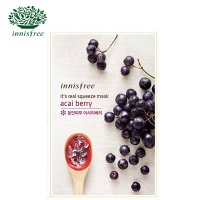 innisfree悦诗风吟 自然精粹真萃鲜润面膜贴 莓果--嫩白补水 抗氧化（单片）
