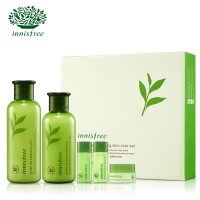 innisfree/悦诗风吟绿茶水乳套装 补水保湿控油护肤品韩国化妆品