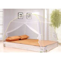 皖馨家纺蒙古包时尚睡眠二开门拉链式蚊帐