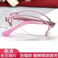便携折叠老花眼镜女士远近两用老花镜智能变焦看远看近渐进变色自动调节老人眼镜女 护目镜A928