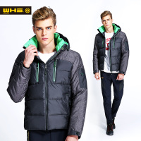 WHS沃海森 2016春季新款潮流男装 保暖休闲棉服外套男7342511