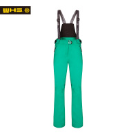 WHS沃海森 冬新款专业户外滑雪裤登山裤 防风防水背带裤女5242700