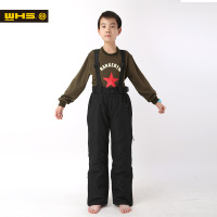 WHS沃海森 专业男童女滑雪裤 新款冬季保暖防水透气棉裤5449101.