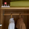 光明家具 全实木家具红橡木三门衣柜 北欧简约现代衣橱成人衣柜WX2-21338-133A
