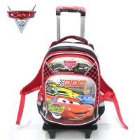 包邮新款迪士尼拉杆书包专柜正品汽车总动员麦昆双肩背减