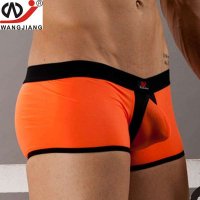 湛蓝内衣 WJ网将男内裤 半透明冰丝吊环平角裤WJ7028