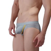 湛蓝内衣 男士性感内裤囊袋分离网孔透气个性三角裤 WJ网将7353