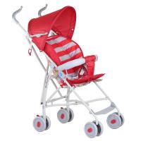 宝宝好婴儿推车超轻折叠BB车儿童轻便型简易伞童车手推车605C（红色）