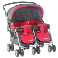 宝宝好双胞胎婴儿手推车703R双向推车可平躺双人儿童车