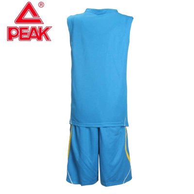 匹克篮球服套装团购 2016夏款男子比赛球衣排汗透气吸湿F733111