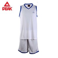 Peak/匹克正品男装2016春夏新款无袖v领运动篮球服短套F752141