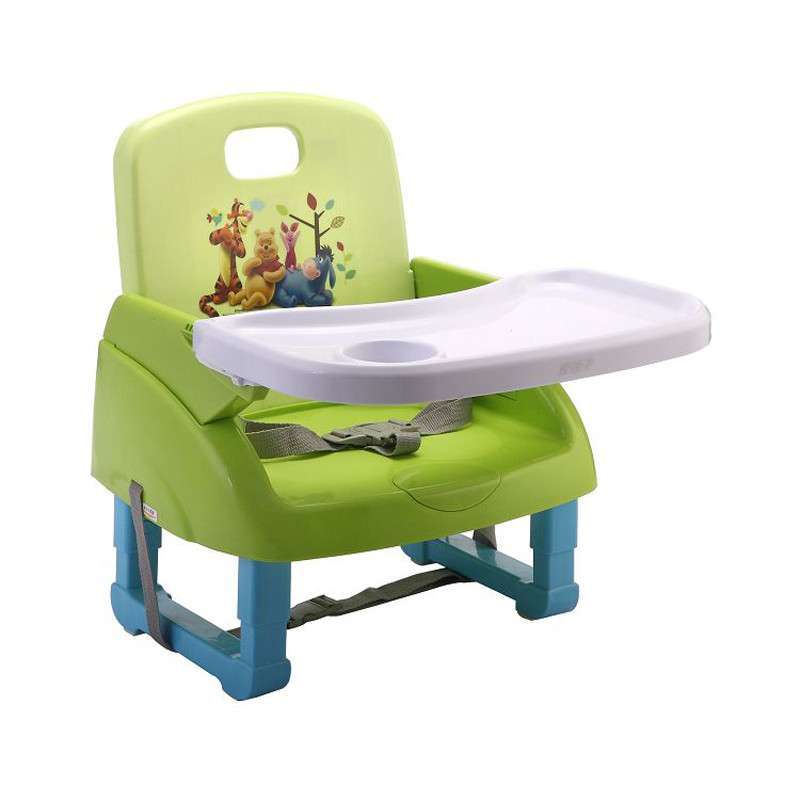 Goodbaby好孩子儿童餐椅 婴儿餐桌椅 宝宝增高座椅便携可折叠ZG20-W-L234GY黄绿配色图片