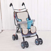 kaifulan凯芙兰亚麻凉席宝宝专用五点式亚麻推车凉席 亚麻本质33*75