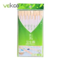 VEKOO味家正品热卖竹制一次性筷子连体卫生筷 绿色精品饭店餐具