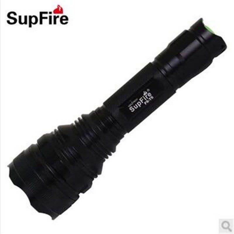 Supfire/神火 F6泛光型LED强光手电筒 进口CREE T6灯泡五档换光 防水充电套装 户外骑行 做工精细图片