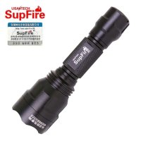 SupFire神火M2 LED强光手电筒 户外骑行 led CREE XP-E 350流明 安全锤功能 防身自卫 远射