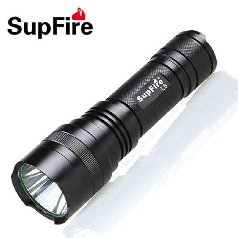 神火SupFire 强光手电筒 L6-R5 8瓦LED 400流明 高亮泛光型26650锂电池 强光 户外充电 远射图片