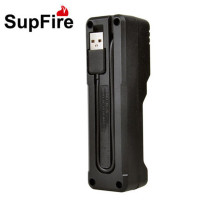 神火原装SupFire18650/26650锂电池usb专用智能充电器3.7V单槽led强光手电筒充电器AC16