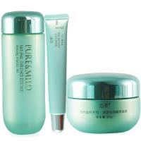 泊美PURE&MILD 植物盈粹系列活源特润保湿补水抗皱3件超值套装（乳液100g+眼霜20g+睡眠面膜80g）