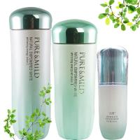 泊美植物奢白系列美白淡斑保湿补水3件套装组合 水+乳+精华露清爽型