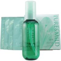 泊美PURE&MILD 植物纯净界控油保湿祛痘补水2件超值套装I(清爽型)(水130g+面膜T型+U型各4片 ）