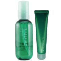 资生堂泊美PURE植物纯净界控油保湿祛痘补水2件超值套装I(清爽型)(水130g+隔离霜40g）